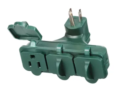 Woods Indoor/Outdoor Weatherproof 3-Outlet Adapter