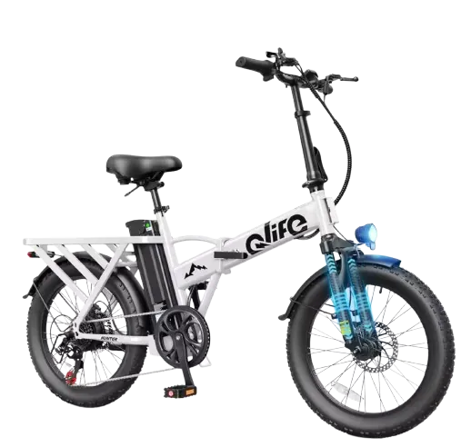 Qlife Hunter 1200W 20"×3" Fat Tire Foldable Electric Bike