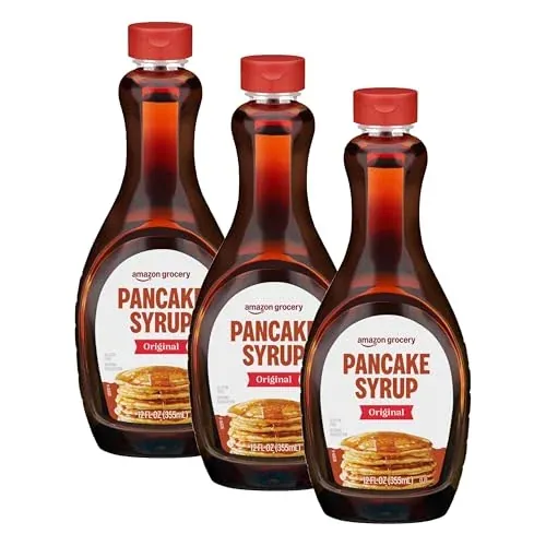 Amazon Grocery Original Pancake Syrup 12 Fl Oz (Pack of 3)