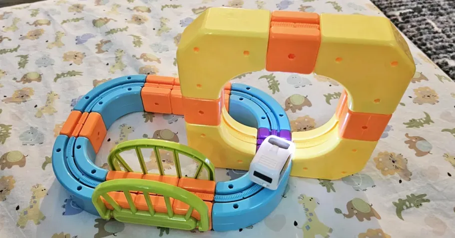 Electric Train Track 91-Piece Set