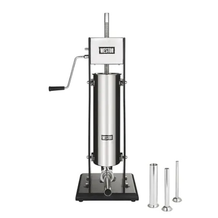 Weston Stainless Steel 15lbs Vertical Sausage Stuffer