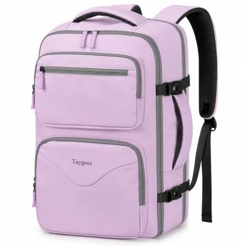 Taygeer Personal Item Travel Backpack TSA Approved Carry On Bag