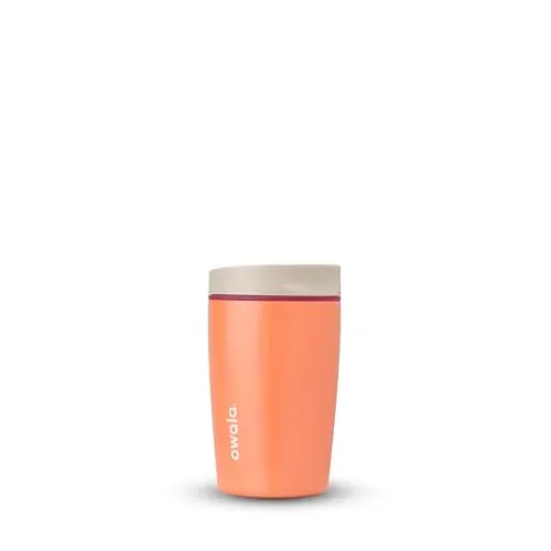 Owala SmoothSip Slider Insulated Stainless Steel Coffee Tumbler 12-Oz