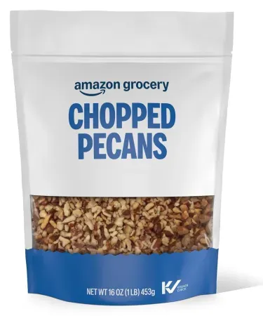 16oz Amazon Grocery Chopped Pecans