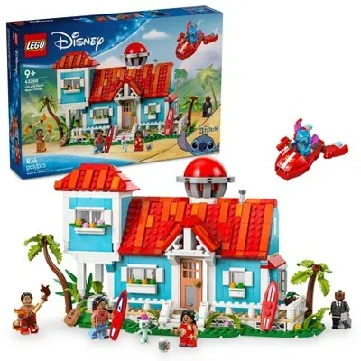 LEGO Disney Lilo and Stitch Beach House 834-Pc