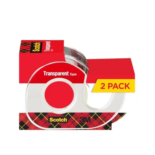 Scotch Transparent Tape 2-Pack