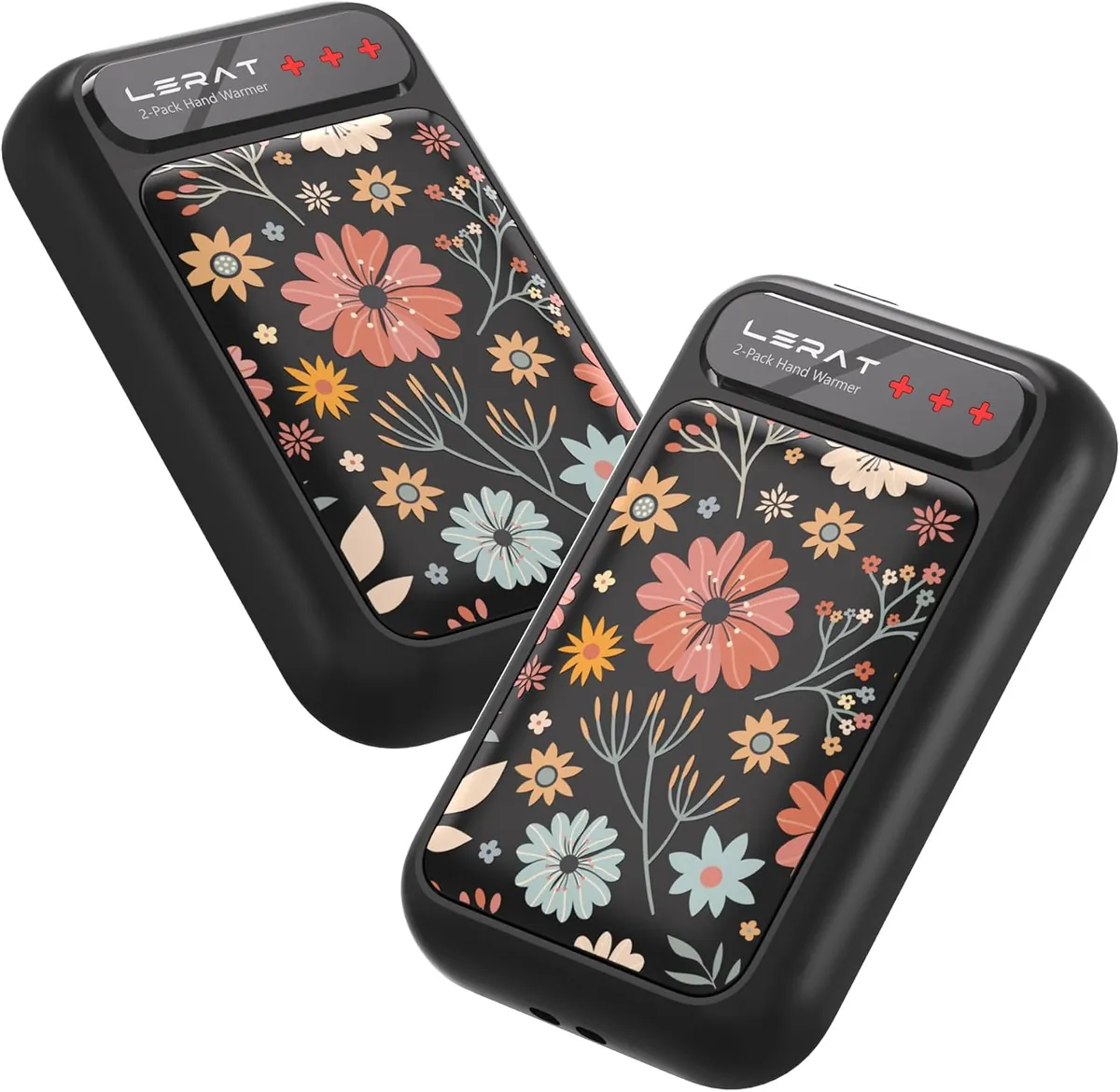 Rechargeable Hand Warmers 2-Pack in Black Tenacious Glow