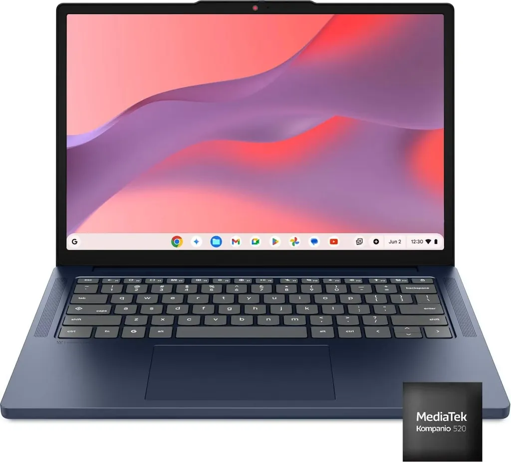 Lenovo IdeaPad Slim 3 Chromebook 14" 2K Touchscreen Laptop