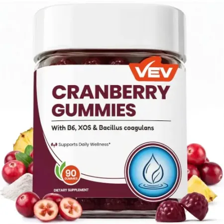 90-Count VEV Cranberry Gummies for Women