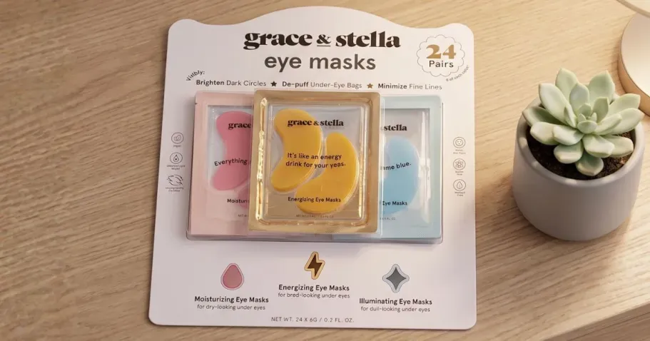 Grace & Stella Under Eye Masks Combo Pack 24-Count