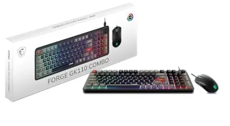 MSI Forge GK110 Combo RGB Keyboard & Mouse