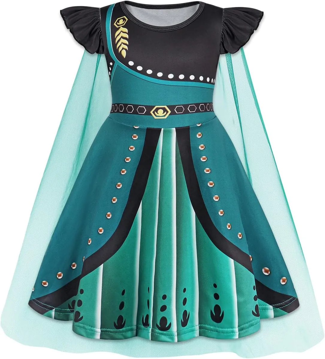 Princess Dress w/ Cape