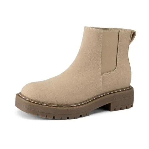 Athlefit Women’s Chunky Short Ankle Boots