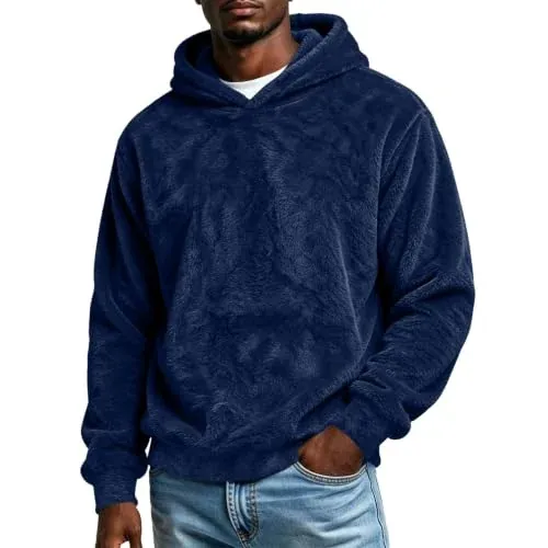 Fuzzy Plush Hoodies