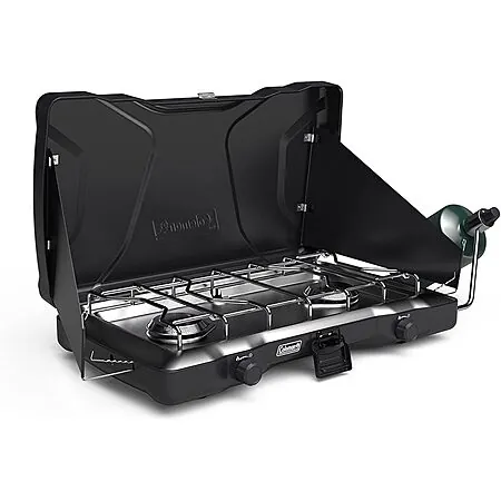 Coleman Triton 2-Burner 22000 BTU Portable Propane Stove