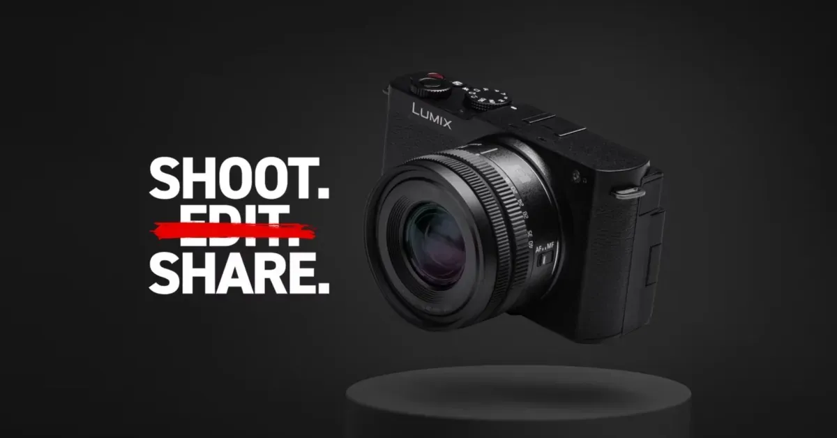 Panasonic LUMIX S9 full-frame mirrorless camera with the compact 18-40mm lens