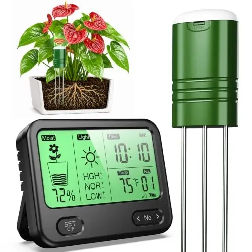 4-in-1 Soil Moisture Meter for Plants
