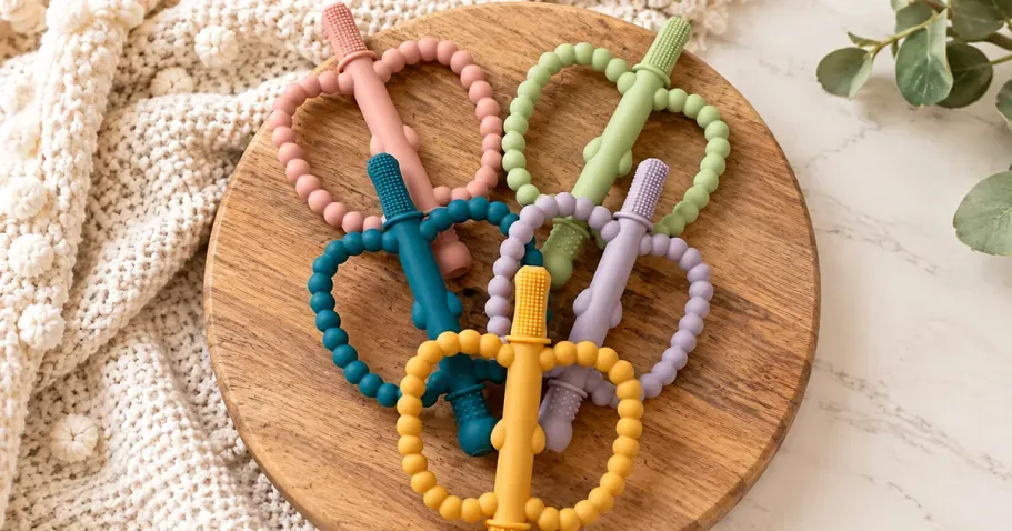 Apple Baby Teether 5-Pack