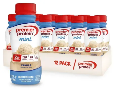 12-Pack 8.75oz Premier Protein MINIs 22g Protein Shake