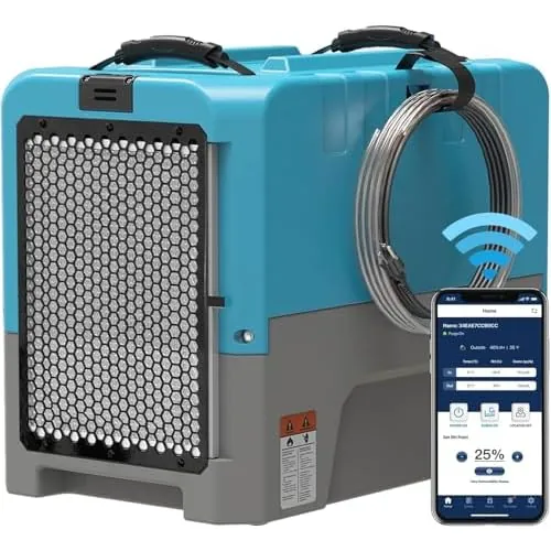 ALORAIR 180 PPD Commercial & Industrial Dehumidifier with Pump APP Cocntrol