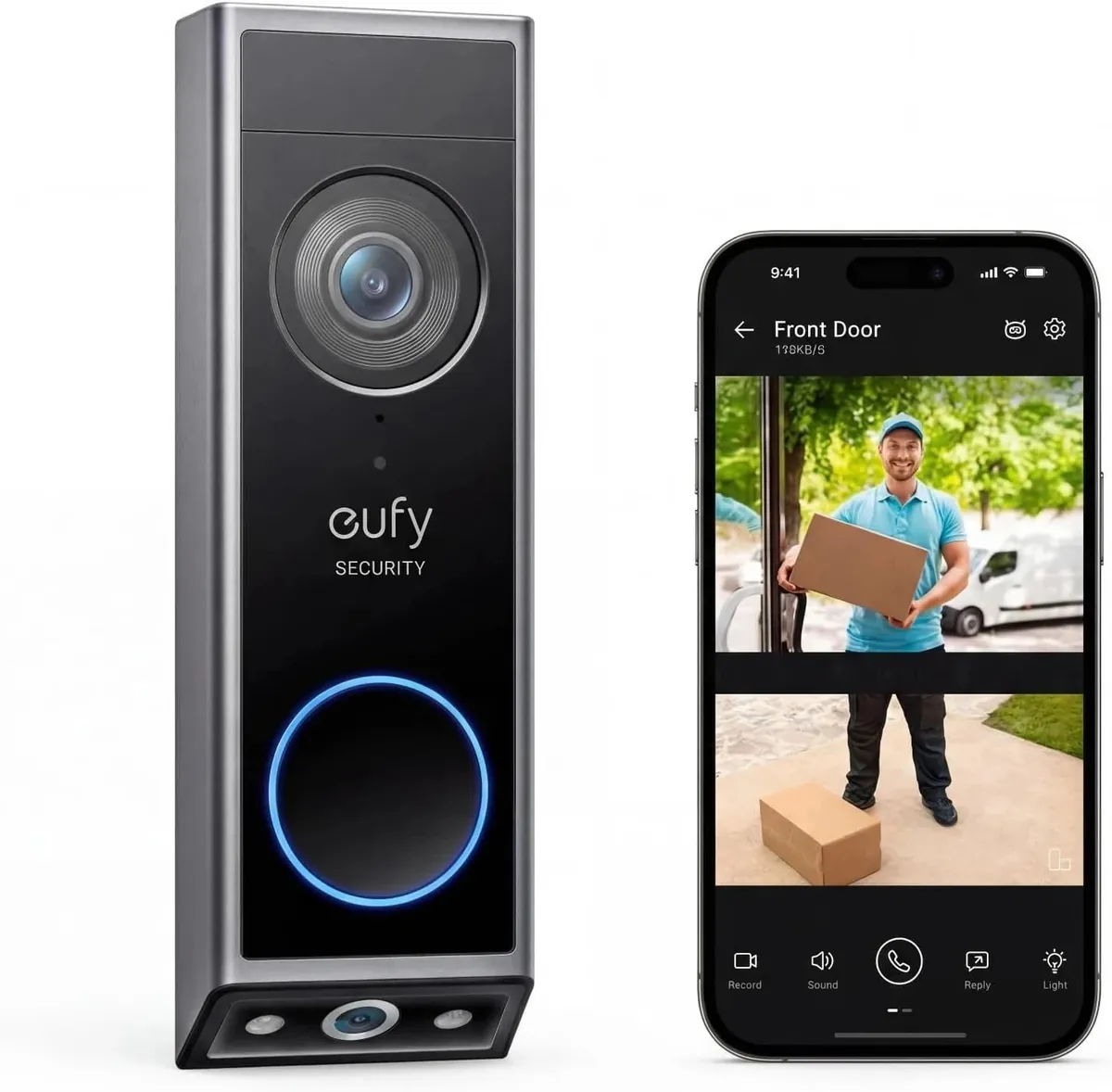 eufy Security Video Doorbell E340 Dual Camera