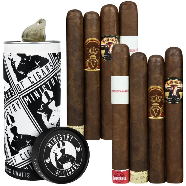 Cigar Page McRizzle #13 Ride the Lightning 8-Cigar Can