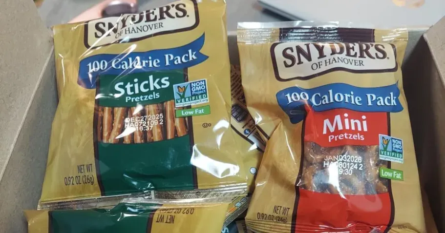 Snyder’s of Hanover Pretzels 0.92oz Variety 20-Pack