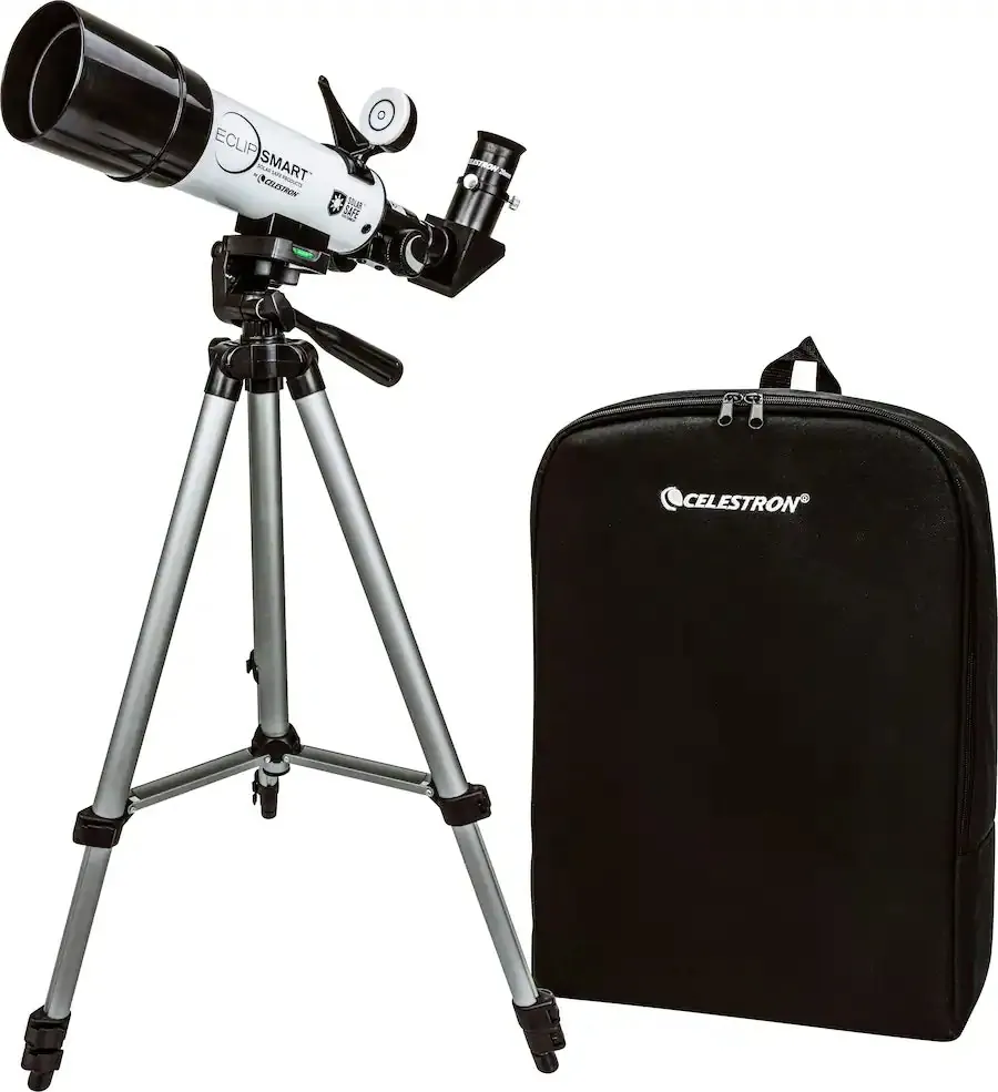 Celestron Eclipsmart Travel Solar Scope 50 Refractor Telescope