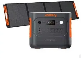 Jackery Explorer 2000 v2 Portable Power Station w/200W Solar Panel Kit, 2040Wh LiFePO4 Battery