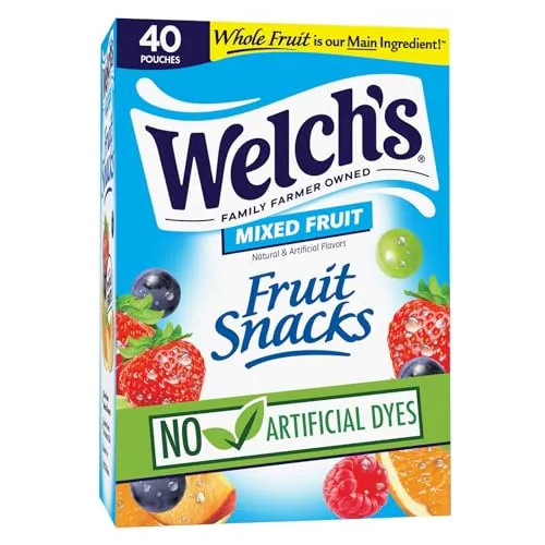 Welch’s Mixed Fruit Fruit Snacks 40-Count