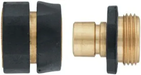 Orbit Brass Hose Quick Connect Set