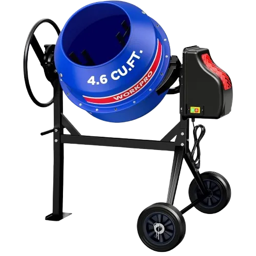 WorkPro 4.6-Cu. Ft. Electric Cement Mixer