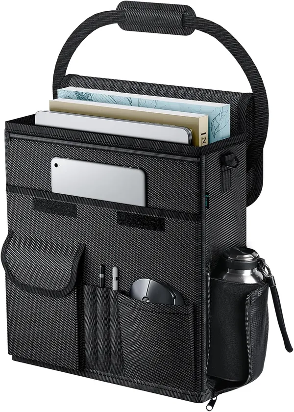 FLORICH Car Front Seat Organizer w/ Laptop Holder