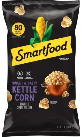Smartfood Sweet and Salty Kettle Corn Popcorn Bag (7oz) + $0.60 Walmart Cash