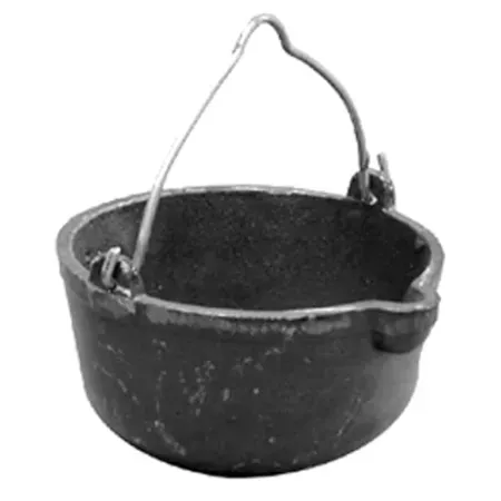 Jones Stephens 8"W Lead Melting Pot w/ Wire Handle