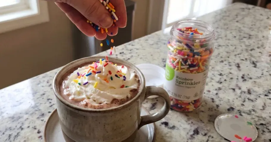 Amazon Grocery Rainbow Sprinkles 2.75oz