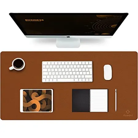 K KNODEL 31.5" x 15.7" Large Office Desk Mat