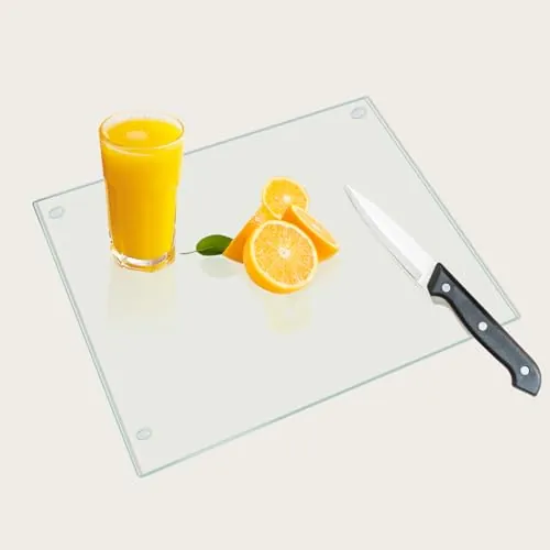 Mymonfif 14"x10" Tempered Glass Cutting Board