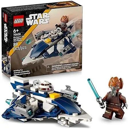 89-Pc LEGO Star Wars Plo Koon's Jedi Starfighter Microfighter Building Toy