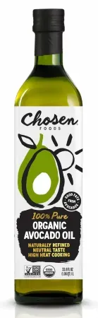 Chosen Foods Organic 100% Pure Avocado Oil (33.8oz)
