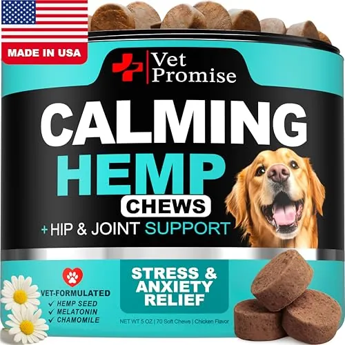 Advanced Calming Chews for Dogs 120 Count