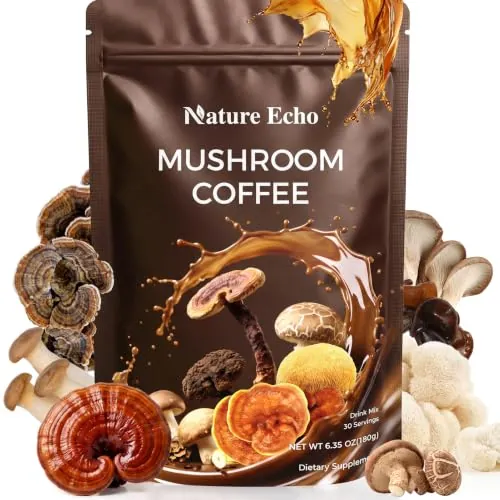 Nature Echo 11-in-1 Mushroom Coffee w/ Ashwagandha
