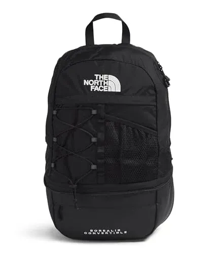 The North Face Borealis Convertible Pack, TNF Black, One Size