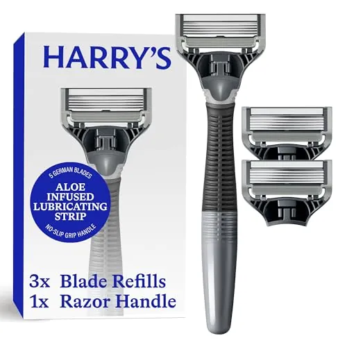 Harry’s Original Shaving Kit w/ Charcoal Handle