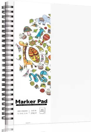 30-Count 5.5" × 8.5" Prudiut Marker Paper Pad