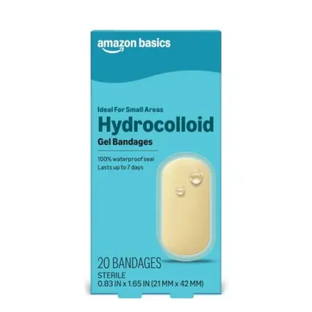 20-Count Amazon Basics Hydrocolloid Gel Bandages