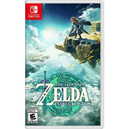 Select Accts: The Legend of Zelda: Tears of the Kingdom (Switch) + Filler Item