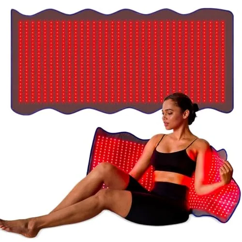 Vonkinka 47.2" x 19.7" 882-LED Red Light Therapy Mat