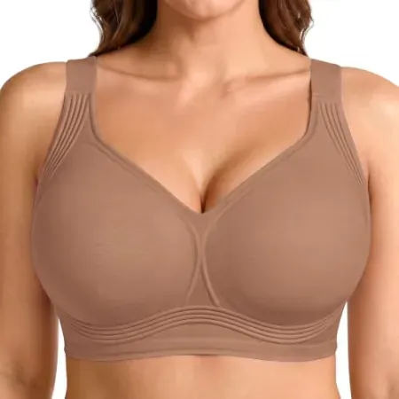 Xcutting Wire-Free Full Coverage Women's Push-Up Jelly Bra