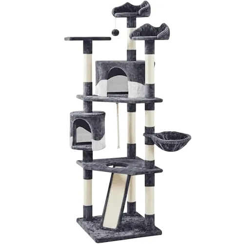 Yaheetech 79" Multi-Level Cat Tree
